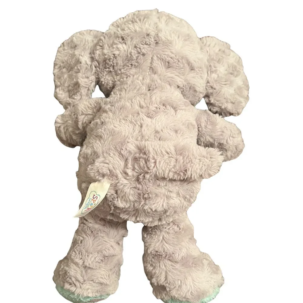 Spark Create Imagine Elephant Cuddly Plush‎  Stuffed Animal Beige 15
